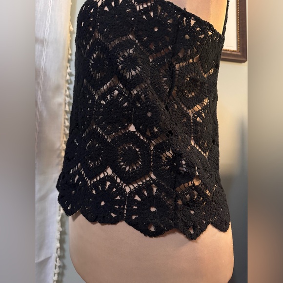Torrid Festi Crochet Top in Black - Picture 6 of 7